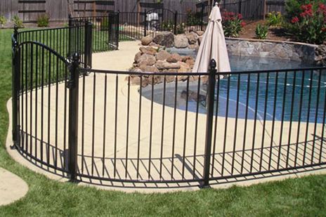 Nashville Wrought Iron Pool Fence